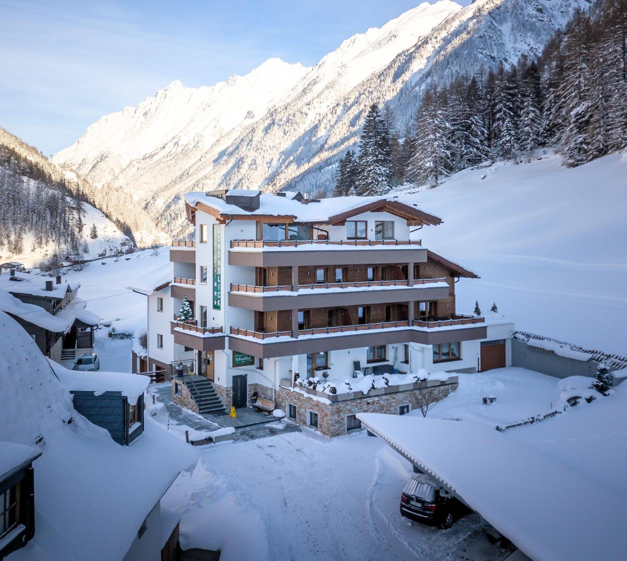 Hotel Garni Schoenblick Sölden Kültér fotó